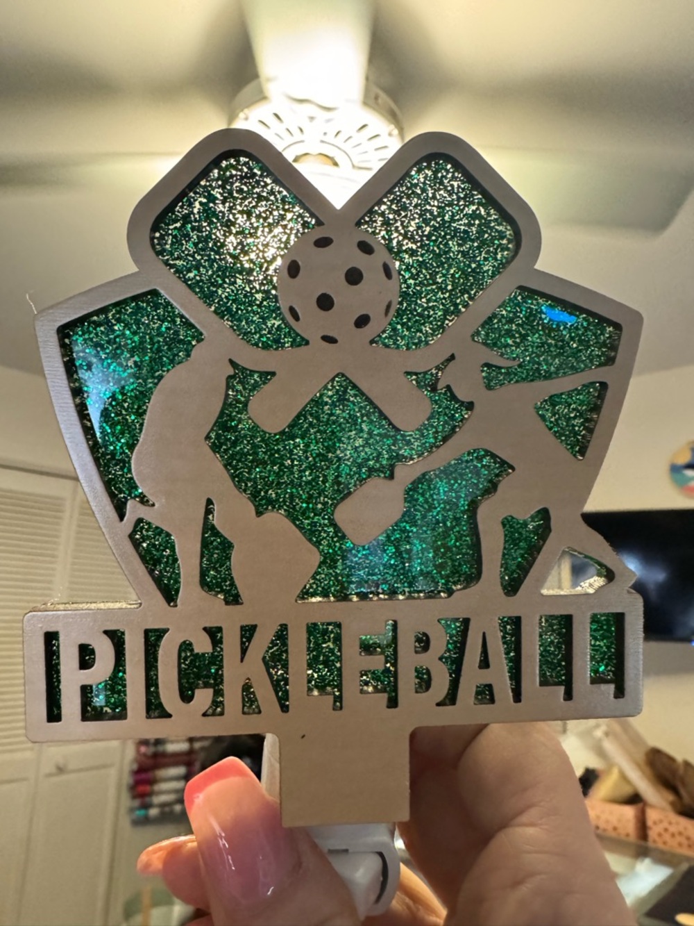 Hand crafted by me custom nightlight wood/acrylic made to order - Picture 14 of 15
